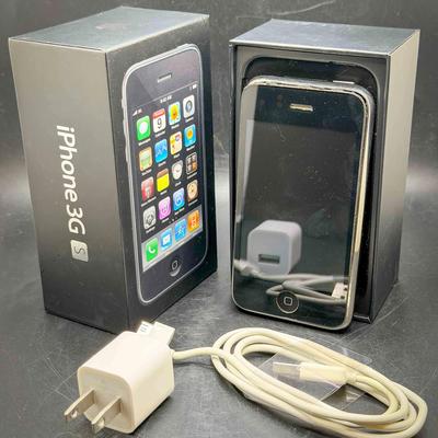 Apple iPhone 3GS (Black) with Original Box & Charger – For Parts/Repair