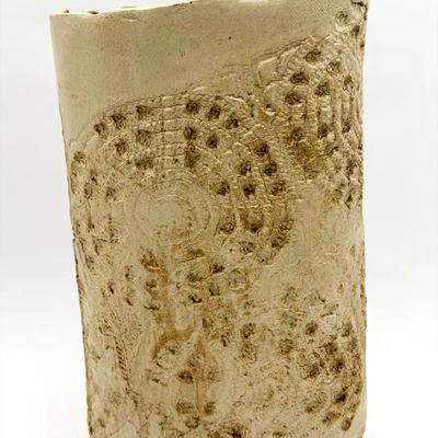 Colleen Diess Style Art Pottery Vase