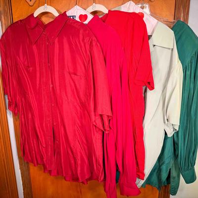 (4) Fine Silk Shirts