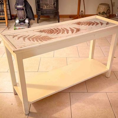 Pressed Flower Stretch Table