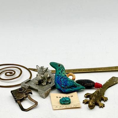 Assorted Global Decorative Trinkets & Curios