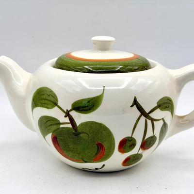 Vintage Stangl Pottery Orchard Song teapot