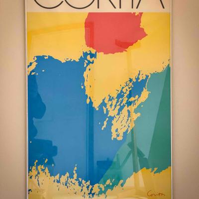 Corita Kent “Lincoln Center, New York” 1978 Poster – Framed