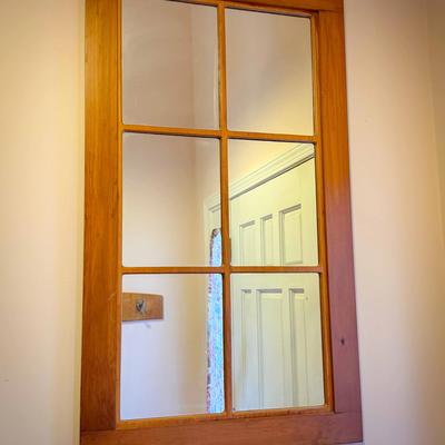 Yield House Window-Pane Wall Mirror