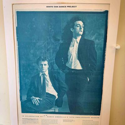White Oak Dance Project Poster – Dance Umbrella 10th Anniversary – Baryshnikov Productions