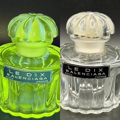 Vintage Balenciaga “Le Dix” Perfume Bottle