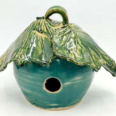 Gorgeous Pottery Bird House