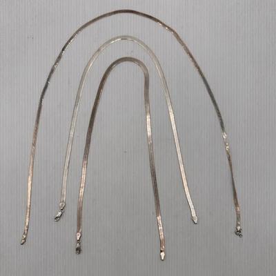 925 Sterling Silver Chains 