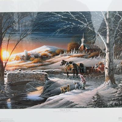 “Almost Home” by Terry Redlin Signed Print 