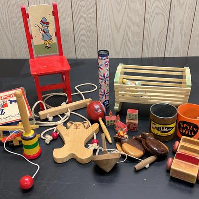 Collection of Vintage Toys & Games