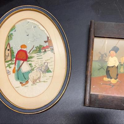 Pair of Vintage Wall Hangings