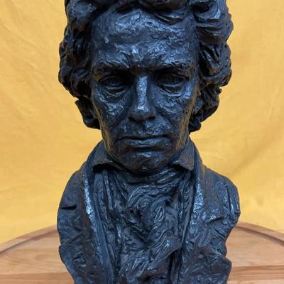 Vintage 1961 bust of Ludwig van Beethoven by Austin Productions