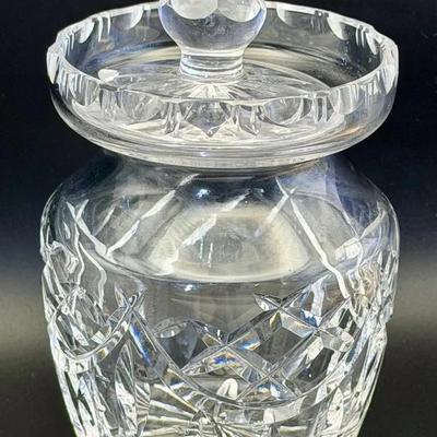 Crystal Sugar Bowl With Lid