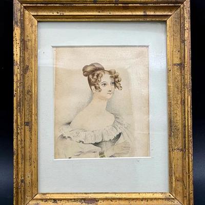 Mid Century Woman Print