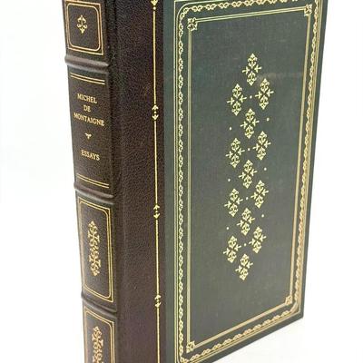 Michel de Montaigne — Twenty-Nine Essays — Franklin Library Leatherbound Edition