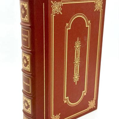 Plutarch — Selected Lives — Franklin Library Leatherbound Edition
