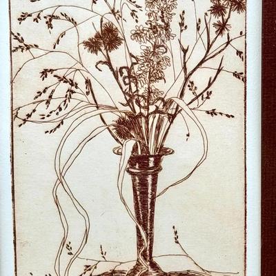 Signed “Dried Grasses” Taylor ‘78 Print 