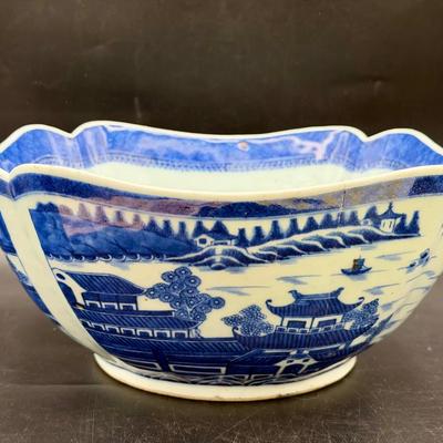 Blue & White Asian Bowl