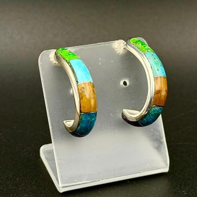 Sterling Silver Jay King Mine Finds Earrings