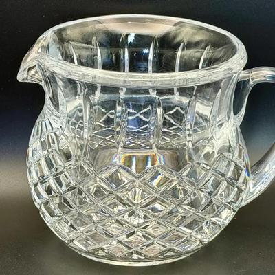 Vintage FTD Crystal Pitcher 