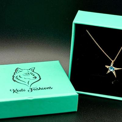 Signed Starfish Necklace