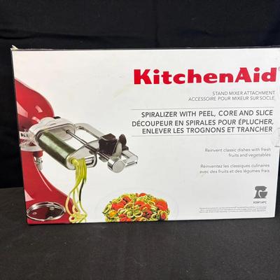 KitchenAid Spiralizer Attachment – Peel, Core & Slice