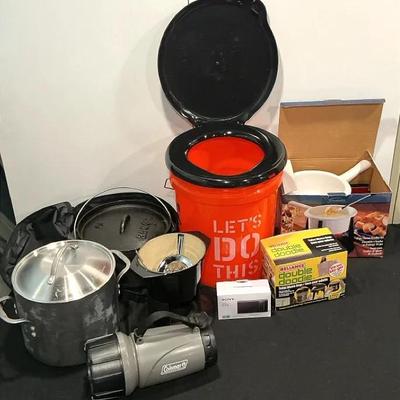 Large Mixed Camping & Outdoor Gear Lot