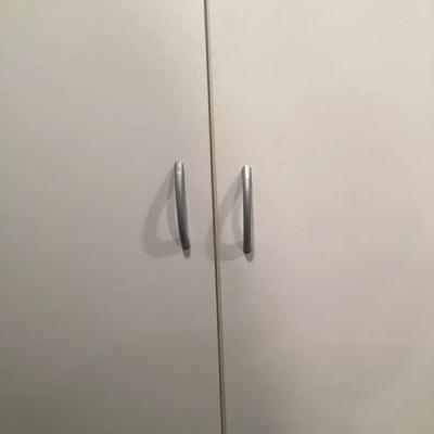 3 White Storage Units