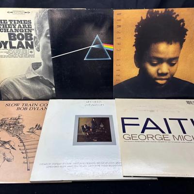 Classic & Eclectic Vinyl Record Collection (Including Tracy Chapman, Bob Dylan, Bee Gees And More)