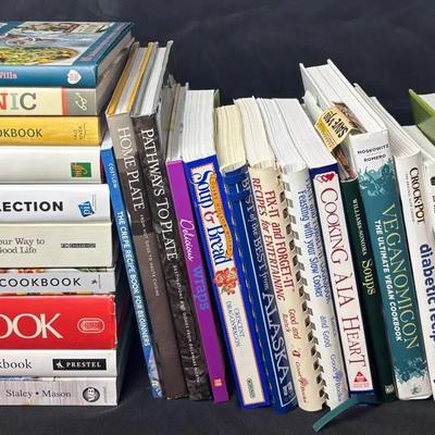 25+ Assorted Cookbook Collection (Including Paleo, Keto And Vegetarian Titles)