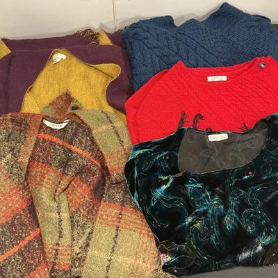 Assorted Women’s Ponchos & Wraps Lot