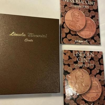 Lincoln Memorial And Shield Coin Set