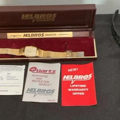 Helbros Quartz, Timex, Damaged Seiko Watches  