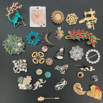   Variety Of Broaches 