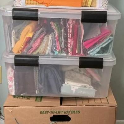 Large Assortment of Fabric