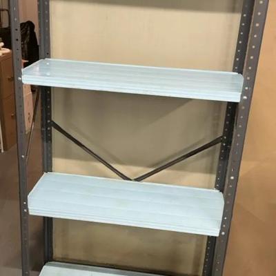 (2) Metal Storage Racks