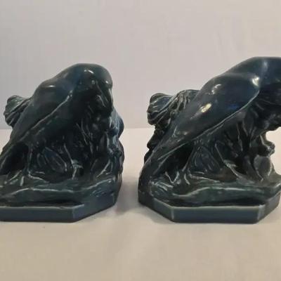 Vintage Rookwood Bookends