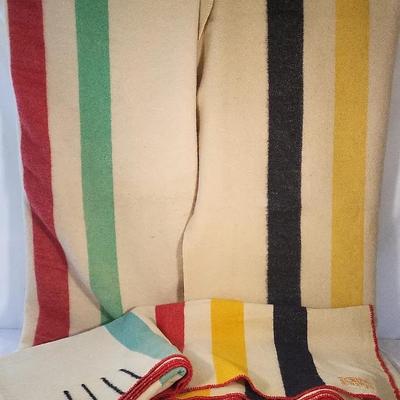 Vintage Wool Blankets - Polar Star, Ayer, Hudson's Bay