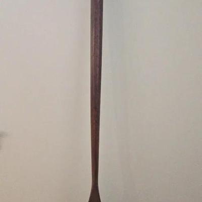 Antique Wooden Canoe Paddle or Ore