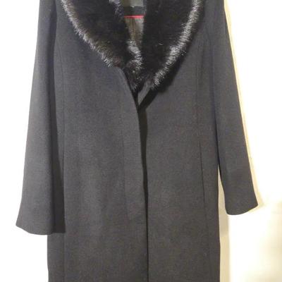 Talbots Faux Fur Collar Winter