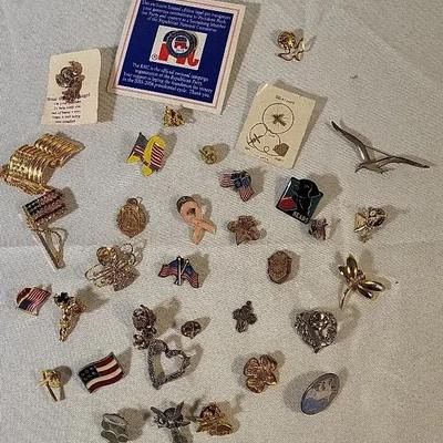 Peace-Honor and Remembrance Brooches