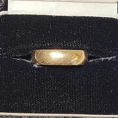 14k Gold Men's Band