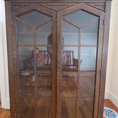 Antique Cabinet Arts & Crafts Style