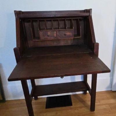 Mission Oak Secretary Desk - Beautiful Piece 