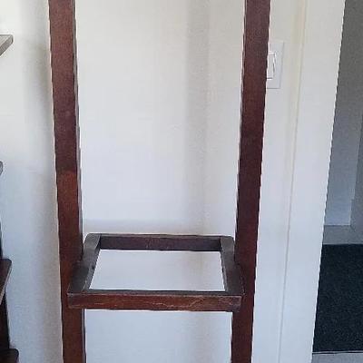 Antique Mission Oak Double Sided Coat Rack