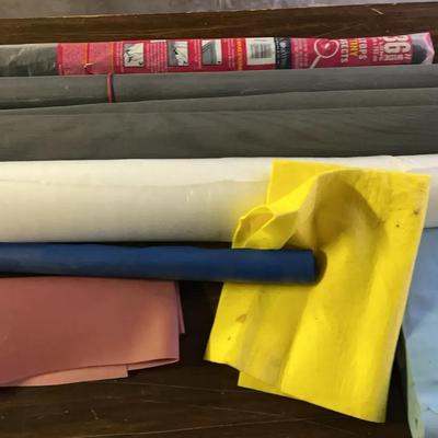 Craft And Hobby Materials Featuring Two Rolls Of screen and More 