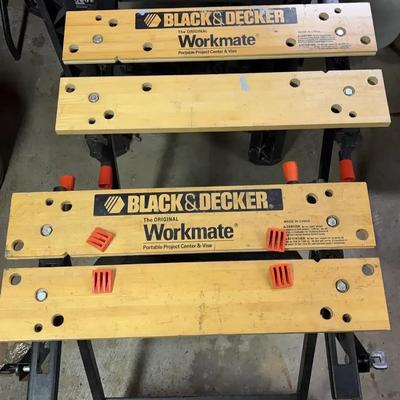 2 Original Black & Decker Workmate Project Center