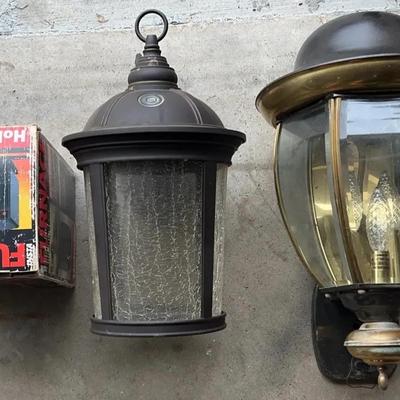 Outdoor Lighting And A Mini Heater