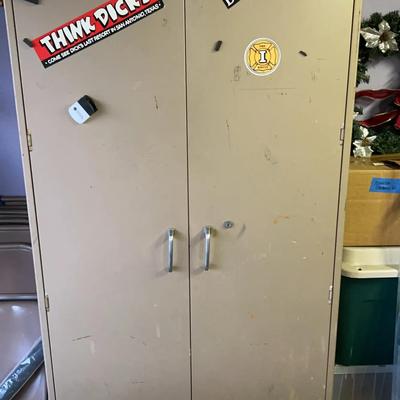 Heavy Duty, Five Shelf Metal Storage Unit- no key