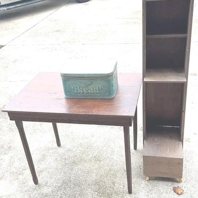 Unique, Vintage Furniture And A Cast Iron Spittoon